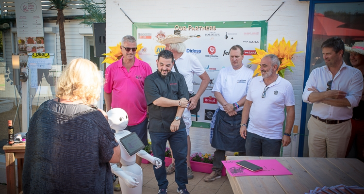 Dolce 's petanque trophy for Chefs 2018