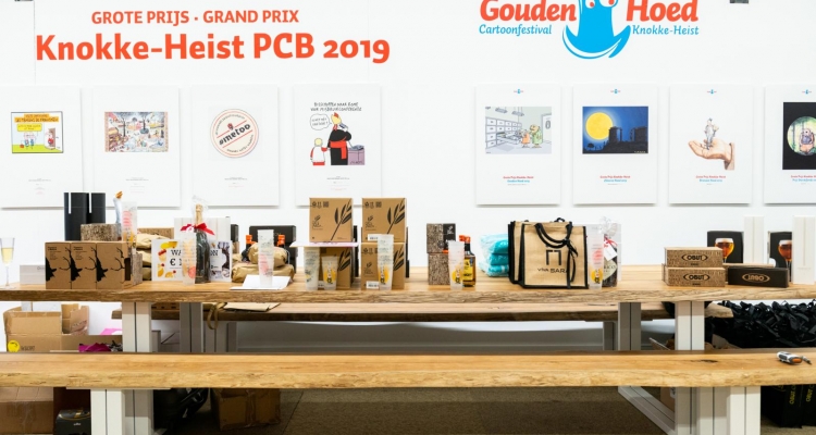 Dolce 's petanque trophy pour  Chefs 2019 Remise des prix au Cartoonfestival